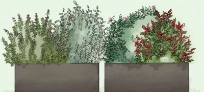 Jardinières de séparation